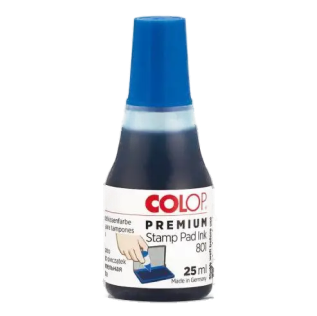 Краска для карманной ручной печати Colop Stamp Pad Ink 801