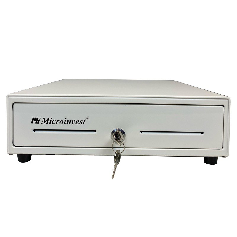 Денежный ящик Microinvest LB-330T ручной + PUSH., 335х368х80, белый, малый