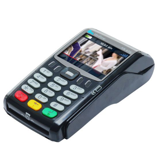 VX675 VeriFone Платежный терминал   Ethernet/GPRS/CTLS/ батарея Бесконтактная оплата.