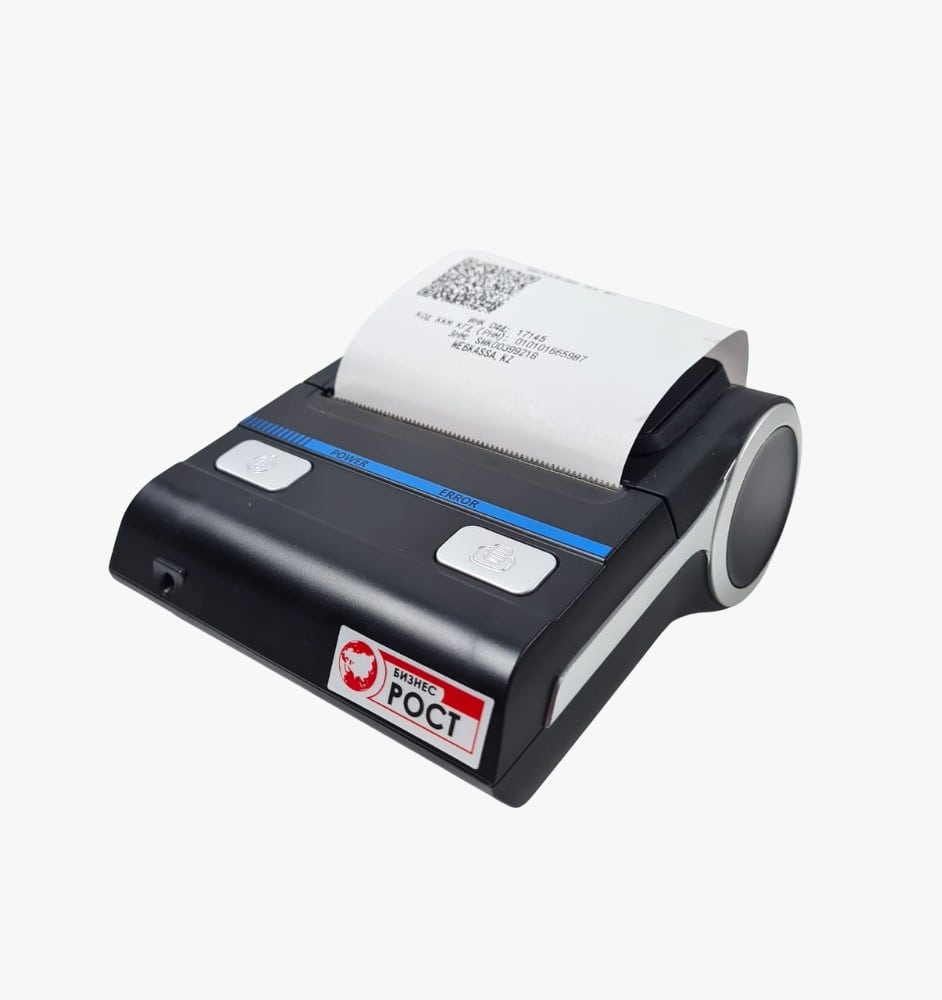Принтер чековый 8002  80мм USB+ Bluetooth (портативный IOS и Андроид) Webkassa, Rekassa,