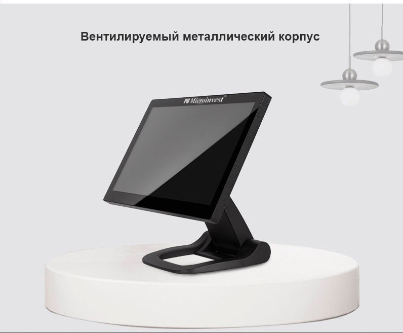 15.6" Q2 Folding Метал (i3/8Gb/128SSD) Сенсор CPU i3 3227U 1,9GHz/8Gb ОЗУ/128GB SSD/6 USB/1хRS232