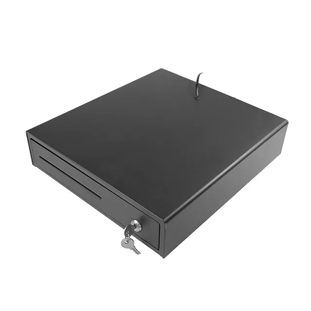 Денежный ящик Microinvest LB-335 автомат 9V (работает с ККМ), 335х368х80, черный, малый