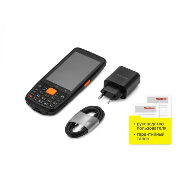 2D Терминал сбора данных MERTECH MovFast S40 (Android 13, 4Gb/64gb, 4G, Wifi, BT, 2D, 5000mAh) MERTECH - торговое оборудование.