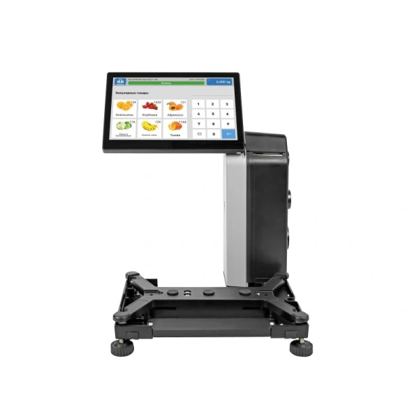 МАССА-К МК_32.2-SL1000(10 сенсорный. Весы с печатью этикеток. Самообслуж. Влагозащита. Ресурс 150км Масса-К - торговое оборудование.