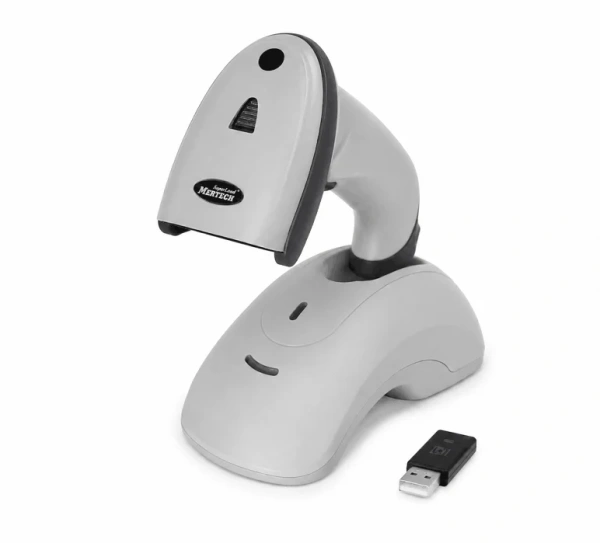 2D Сканер ШК MERTECH CL-2220 BLE SPP Dongle + подставка -  QR Code, DataMatrix, белый