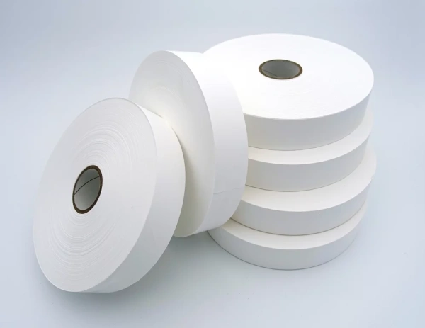 Лента текстильная НЕЙЛОН белый 30мм/201м  - торговое оборудование.