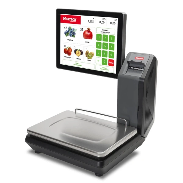 Весы с печатью этикеток M-ER 725 PM-15.2 (15" Сенсорный, USB, Ethernet, Wi-Fi). 