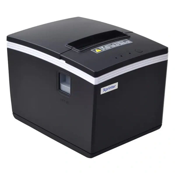 Принтер чеков  XPrinter XP-E200L  USB 80 мм, автообрезка, печать ЛОГОтипа Xprinter - торговое оборудование.