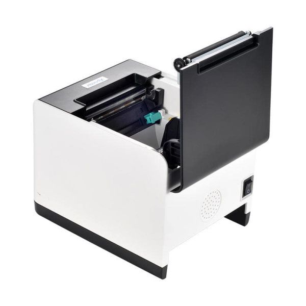 Принтер этикеток и чеков XPrinter XP-Q371UB белый, 203 dpi, USB, Bluetooth 80 мм, термопечать, 2 в 1  - торговое оборудование.
