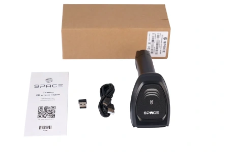  2D Сканер ШК SPACE X-2024-2D-BT беспроводной, QR Code, DataMatrix (маркировка) SPACE фото в интернет-магазине Бизнес РОСТ  - торговое оборудование.
