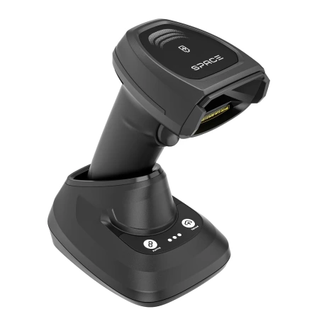  2D Сканер ШК SPACE X-2024RC-2D- BT экран беспроводной с подставкой QR Code, DataMatrix (+маркировка SPACE фото в интернет-магазине Бизнес РОСТ  - торговое оборудование.