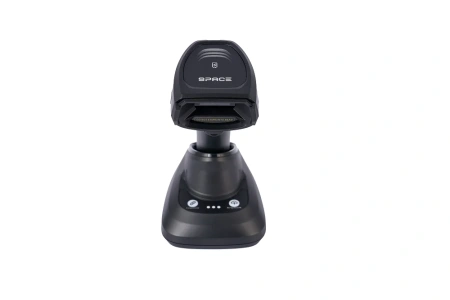 2D Сканер ШК SPACE X-2024RC-2D- BT экран беспроводной с подставкой QR Code, DataMatrix (+маркировка SPACE фото в интернет-магазине Бизнес РОСТ  - торговое оборудование.