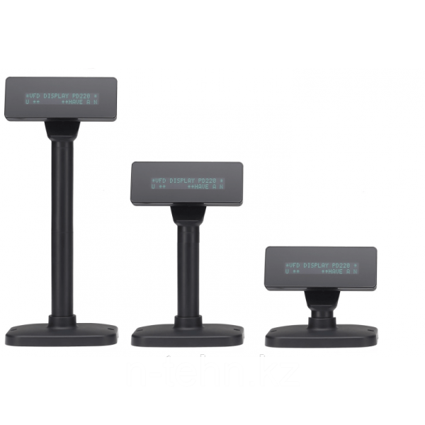 Дисплей покупателя  (настольный) VFD-220  (USB) Черный
