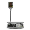  Весы торговые MERTECH M-ER 326 ACP-15.2 "Slim" LED Белые (325x230 мм, АКБ до 4 мес.) MERTECH фото в интернет-магазине Бизнес РОСТ  - торговое оборудование.