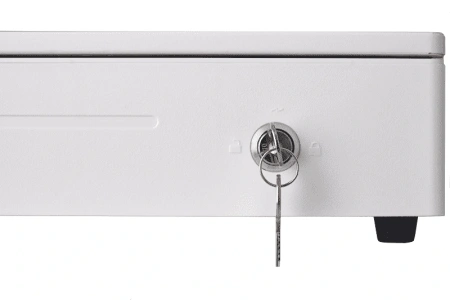  Денежный ящик SPACE 335R  автомат., 335х368х80,белый, малый SPACE фото в интернет-магазине Бизнес РОСТ  - торговое оборудование.