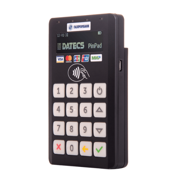 BluePad 50 Bluetooth. RS232 (COM) Платежный терминал. Аккум, Бесконт.,  ApplePay. GooglePay  - торговое оборудование.