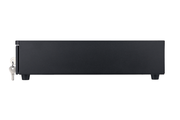 Денежный ящик SPACE 335R  автомат., 335х368х80,черный, малый SPACE - торговое оборудование.