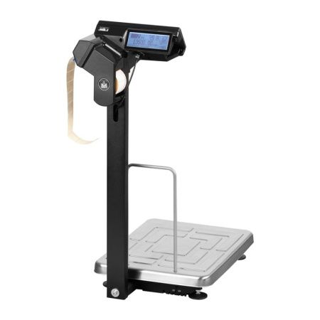  Весы напольные товарные Масса-К  c печатью этикеток TB-S-60.2-R2P3. Платформа 520*395 мм Масса-К фото в интернет-магазине Бизнес РОСТ  - торговое оборудование.