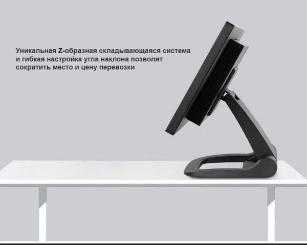 15.6" Q2 Folding Метал  (i3/4Gb/64SSD) Сенсор CPU i3 3120U 2,5GHz/4Gb ОЗУ/64GB SSD/6 USB/1хRS232  - торговое оборудование.