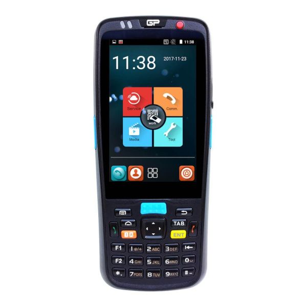 2D Терминал сбора данных GlobalPOS C5000 (Android 8.1, 4G, 2D модуль Zebra 4710, 3800mAh), черный