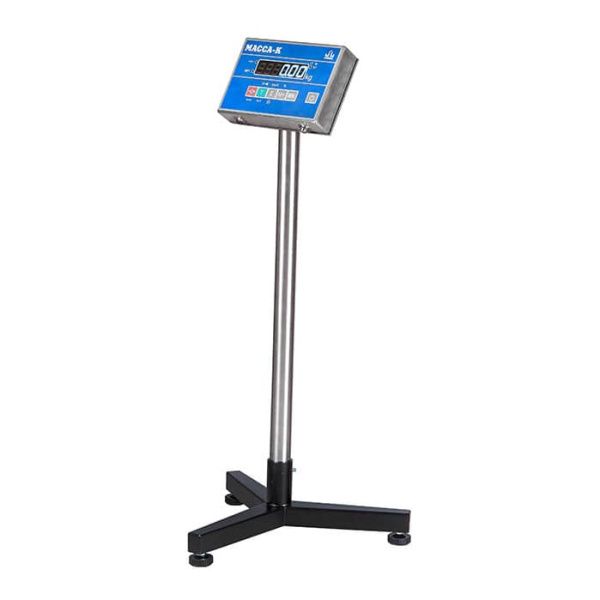 Весы напольные. Масса-К Торговые ТВ-M-300.2-АB3. Улучш. влагозащита. RS232. Платформа 800*600 Масса-К - торговое оборудование.