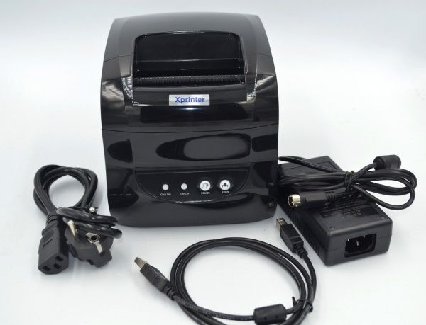 Принтер этикеток и чеков  XPrinter 365B USB 203dpi/диаметр бумаги до 100мм /127мм/сек, термо. 2 в 1  Xprinter - торговое оборудование.