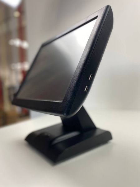  15" X6 (Q1) (J1800/4Gb/64SSD) Резистив noFAN J1800 2,4 GHz (2ядра)/4Gb ОЗУ/64GB SSD/6х USB/2хRS232  - торговое оборудование.