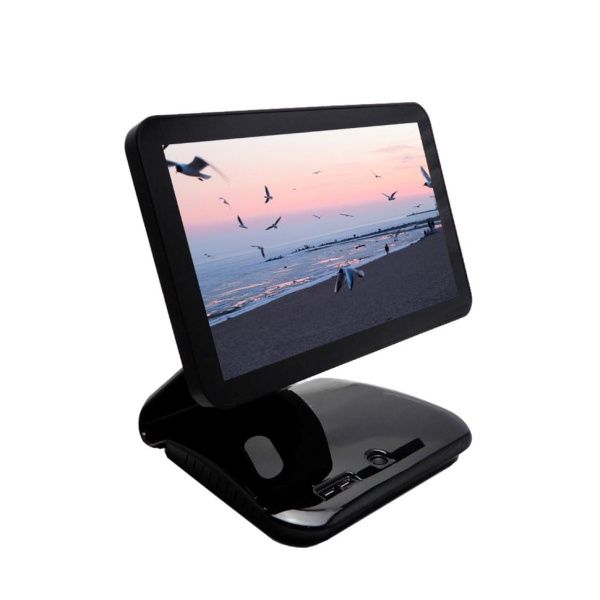 15" K10 (Q10)(J1900/4Gb/64SSD) noFAN J1900 2.0GHz (4ядра)/4Gb ОЗУ/64GB SSD/6 USB/COM Черный