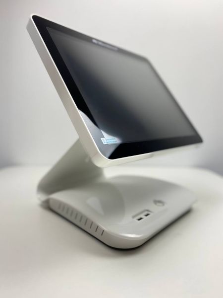 15" K10 (Q10)(J1900/4Gb/64SSD) noFAN J1900 2.0GHz (4ядра)/4Gb ОЗУ/64GB SSD/6 USB/COM Белый  - торговое оборудование.