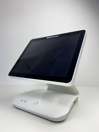  15" K10 (Q10)(J1900/4Gb/64SSD) noFAN J1900 2.0GHz (4ядра)/4Gb ОЗУ/64GB SSD/6 USB/COM Белый  фото в интернет-магазине Бизнес РОСТ  - торговое оборудование.