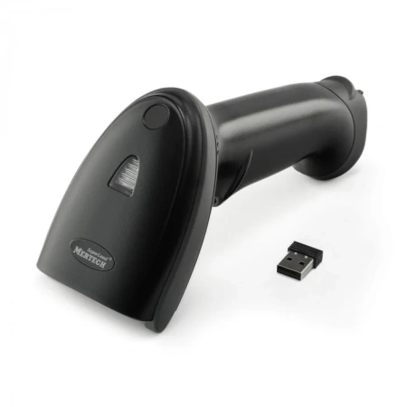  2D Сканер ШК MERTECH CL-2220 BLE SPP Dongle + подставка -  QR Code, DataMatrix, черный  фото в интернет-магазине Бизнес РОСТ  - торговое оборудование.