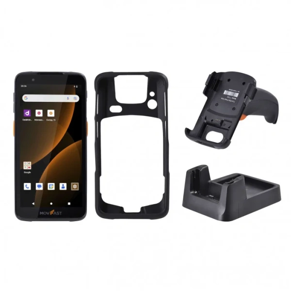 2D ТСД  Комплект MERTECH MovFast S55 с крейдлом, пистолетной рукояткой и защитным чехлом