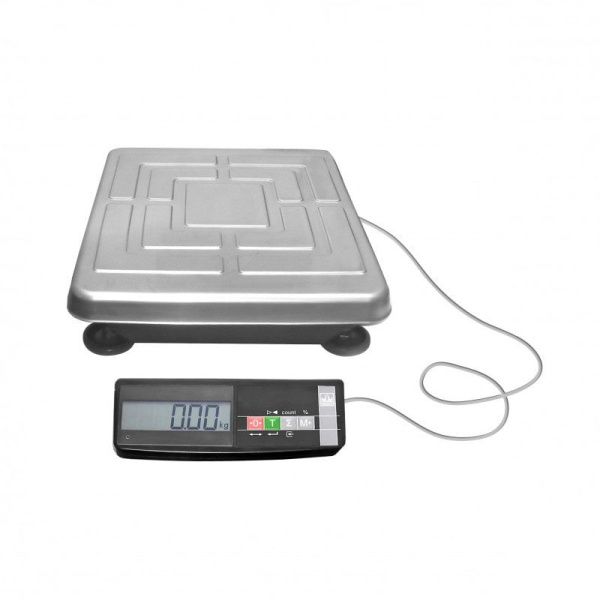 Весы напольные. Торговые ТВ-S_А01 (1). товарные Без интерфейсов. Платформа 520*395 Масса-К - торговое оборудование.