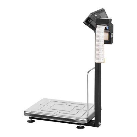  Весы напольные товарные Масса-К c печатью этикеток TB-S-60.2-RP3 Платформа 520*395 мм Масса-К фото в интернет-магазине Бизнес РОСТ  - торговое оборудование.