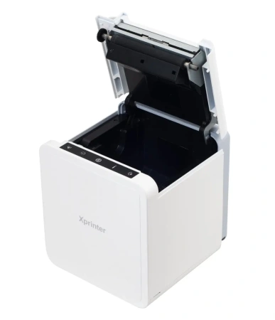  Принтер чеков  XPrinter XP-P800/T890  USB+LAN+RS232 (COM) 80 мм, автообрезка 2млн, 300 мм\сек. БЕЛЫЙ  фото в интернет-магазине Бизнес РОСТ  - торговое оборудование.