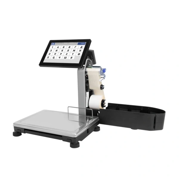 МАССА-К МК_15.2 S2L1000(10) сенсор. Весы с печатью этикеток. Самообслуж. Влагозащита. Ресурс 150км Масса-К - торговое оборудование.