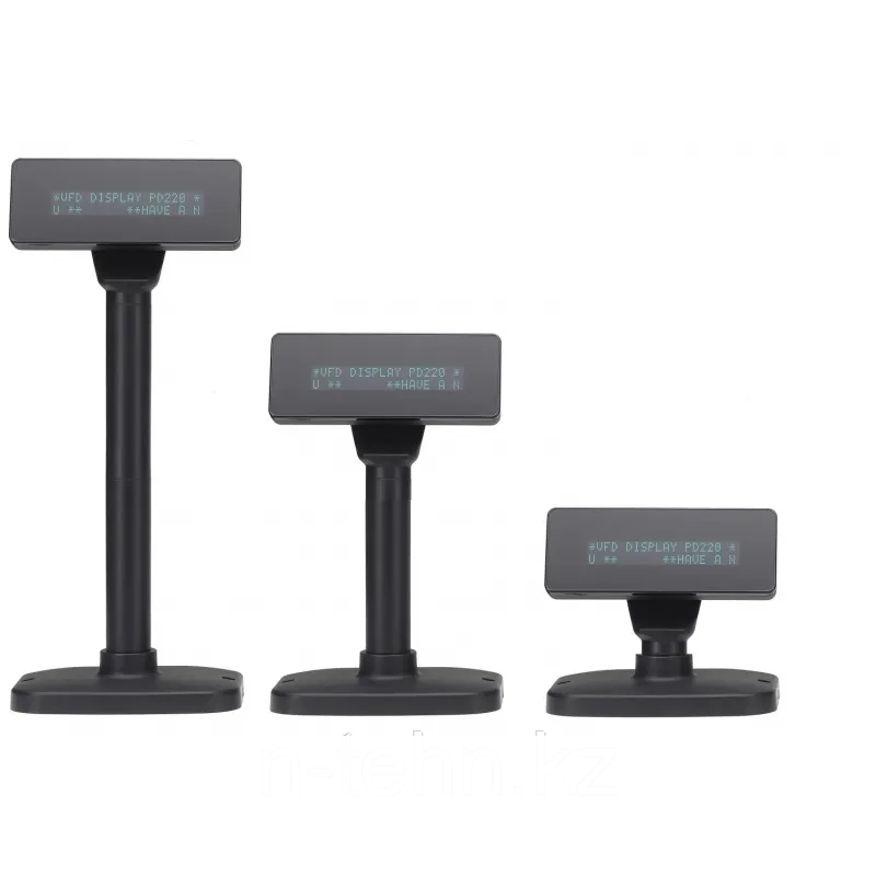 Дисплей покупателя  (настольный) VFD-220  (USB) Черный
