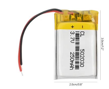 Батарея 3,7V/200mAm Liion для ККМ ПОРТ 55В/25/150/35 (ОЗУ)