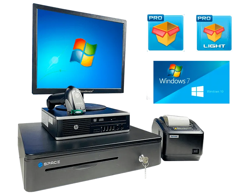 17" POS Авангард5 Intel i5/4Gb DDR/ПО Pro+Light, Win7/Чек.принт/СканерШК 2D/ДЯ авт